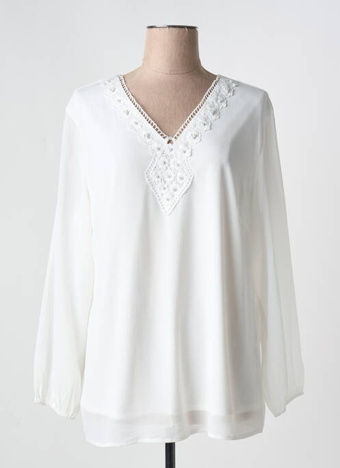 Blouse blanc CHRISTY femme