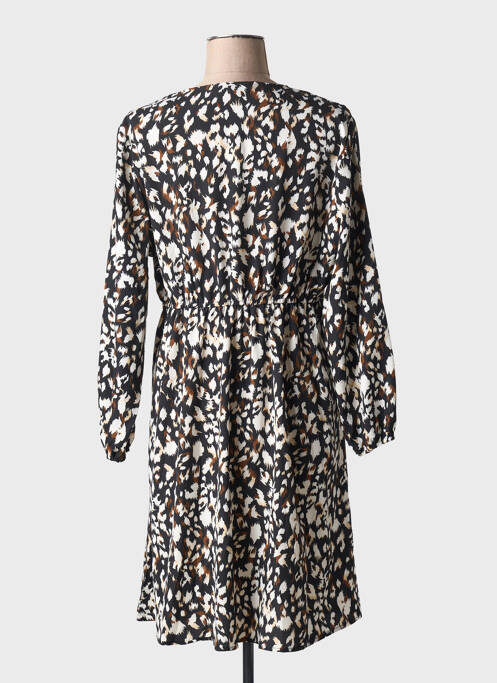 Robe mi-longue noir CHRISTY femme