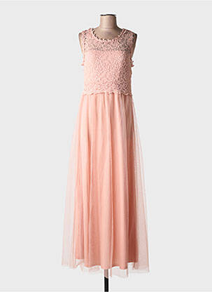 Robe longue sans manche sans manche rose VILA femme