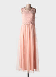 Robe longue sans manche sans manche rose VILA femme