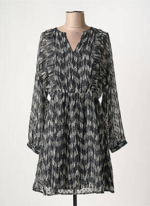 Robe courte manches longues manches longues noir TIFFOSI femme