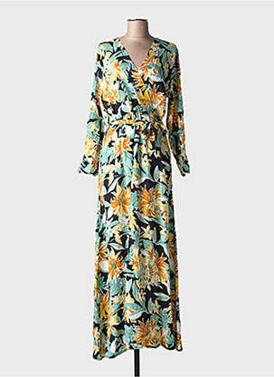 Robe longue noir C'FLO femme