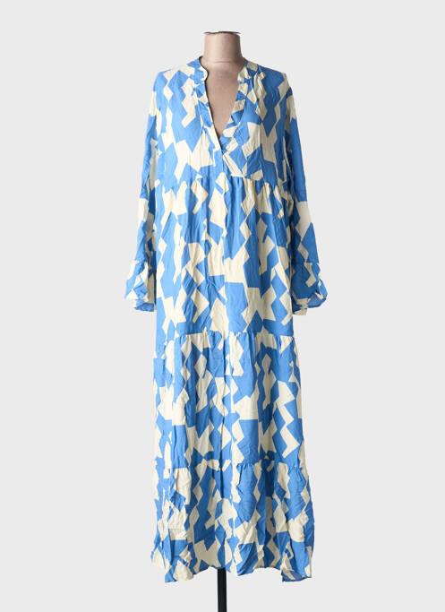 Robe longue bleu C'FLO femme