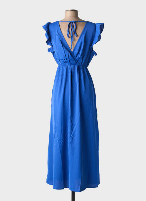 Robe longue bleu IKOONE&BIANKA femme