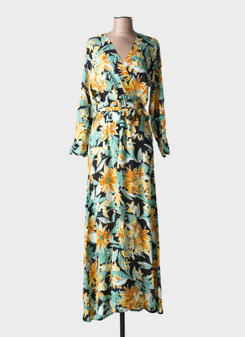 Robe longue noir C'FLO femme