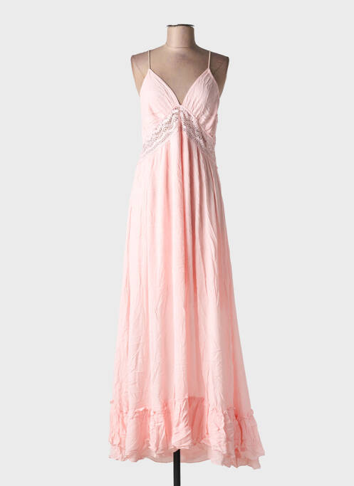 Robe longue rose BY SWAN femme