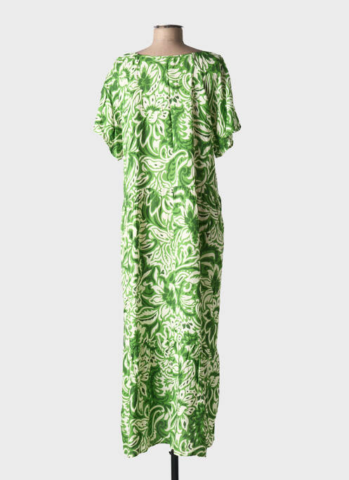 Robe longue vert C'FLO femme