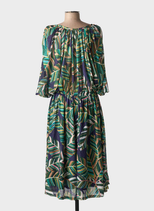 Robe longue vert MOLLY BRACKEN femme