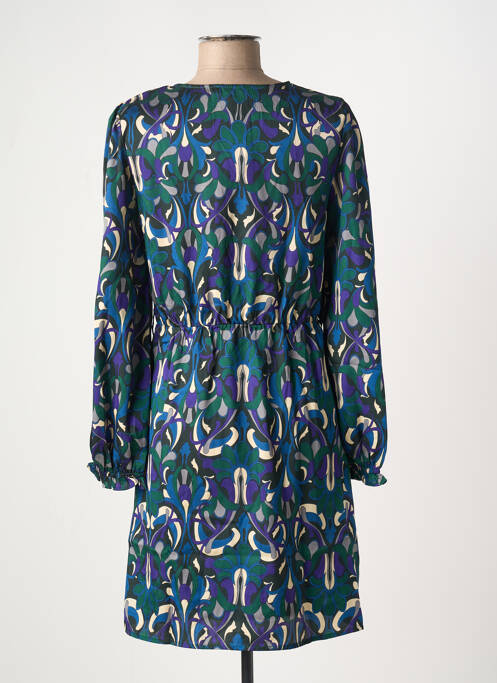 Robe mi-longue bleu AKOZ DE TOI femme