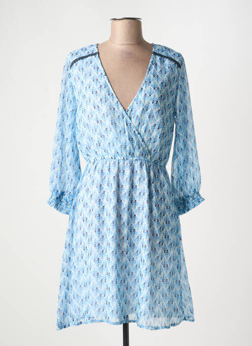 Robe mi-longue bleu TIFFOSI femme