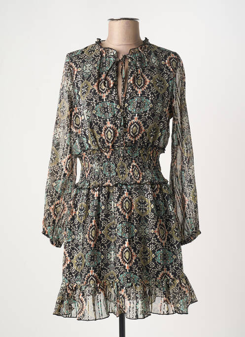 Robe mi-longue noir MOLLY BRACKEN femme