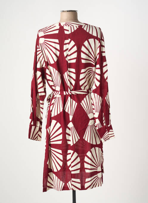 Robe mi-longue rouge AKOZ DE TOI femme