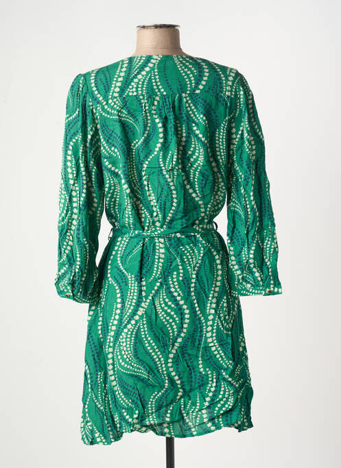 Robe mi-longue vert LA PETITE ETOILE femme