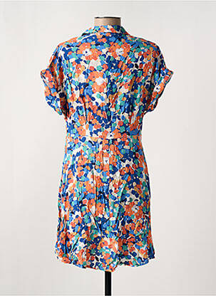 Robe courte manches courtes manches courtes bleu MOLLY BRACKEN femme