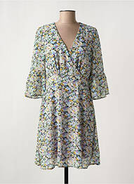 Robe courte manches 3/4 manches 3/4 violet VILA femme