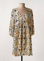 Robe courte beige JACQUELINE DE YONG pour femme seconde vue