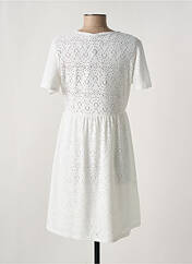 Robe courte blanc PIECES pour femme seconde vue