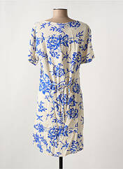 Robe courte bleu JACQUELINE DE YONG pour femme seconde vue