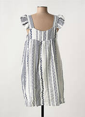 Robe courte bleu STUDIO 21 pour femme seconde vue