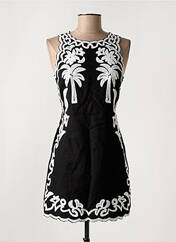 Robe courte noir MUSY MUSE pour femme seconde vue