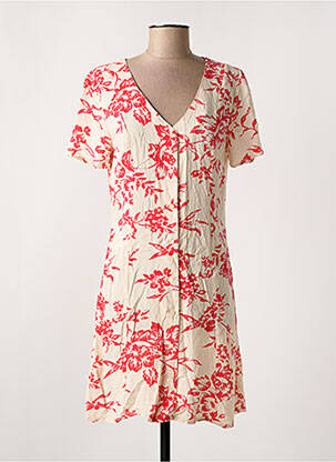 Robe courte rouge JACQUELINE DE YONG pour femme