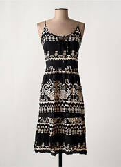 Robe mi-longue noir C'FLO pour femme seconde vue