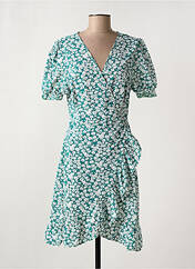 Robe mi-longue vert ELENA Z pour femme seconde vue