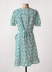 Robe mi-longue vert ELENA Z pour femme seconde vue