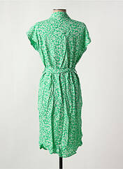Robe mi-longue vert PIECES pour femme seconde vue