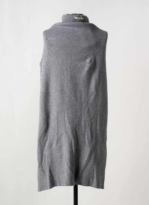 Pull tunique gris ROSY DAYS pour femme
