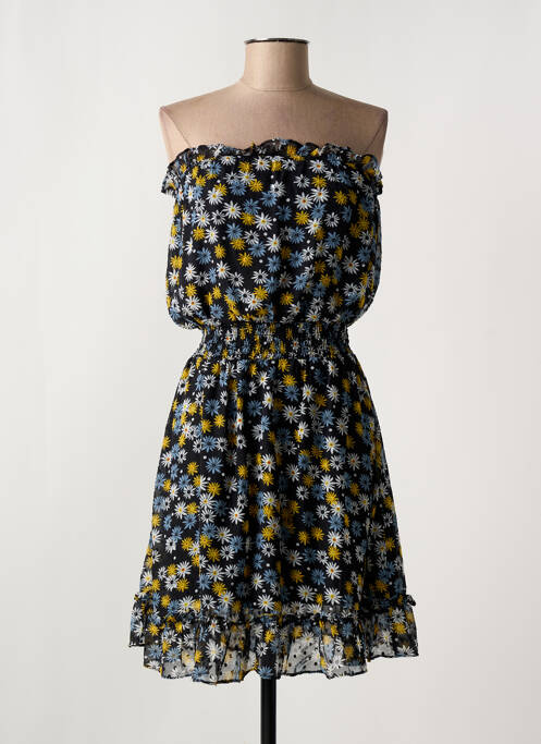 Robe courte bleu VINTAGE DRESSING pour femme