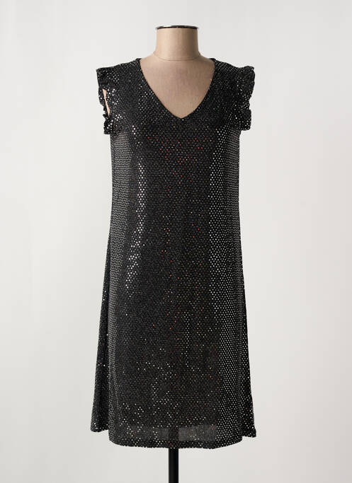 Robe courte argent MOD. STYLE pour femme