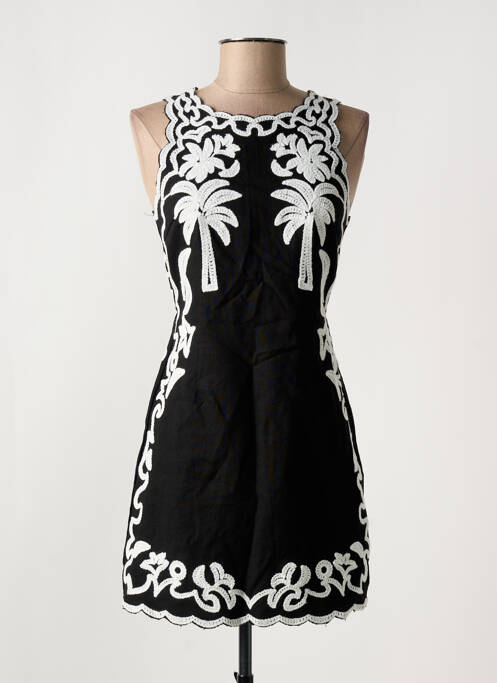 Robe courte noir MUSY MUSE pour femme