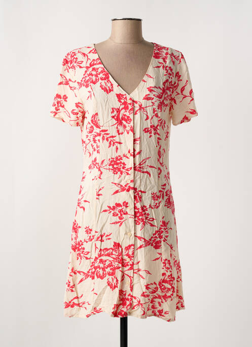 Robe courte rouge JACQUELINE DE YONG pour femme