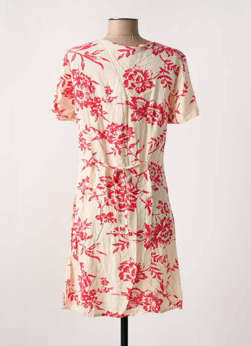 Robe courte rouge JACQUELINE DE YONG pour femme