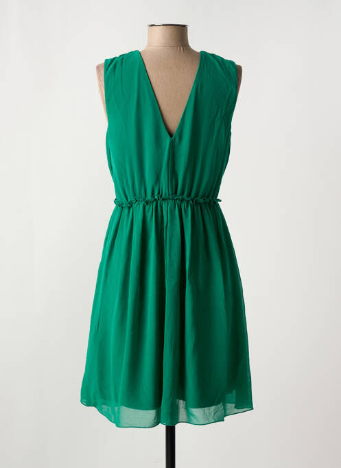 Robe courte vert VILA pour femme