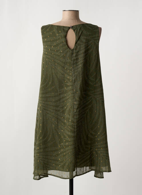 Robe mi-longue vert MOLLY BRACKEN pour femme