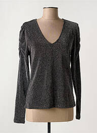 Top stretch manches longues noir VILA femme