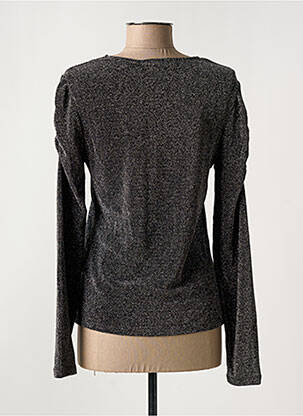 Top stretch manches longues noir VILA femme