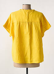 Blouse jaune VILA pour femme seconde vue