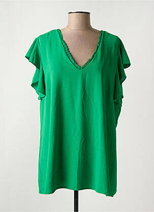 Blouse vert NOUGAT pour femme