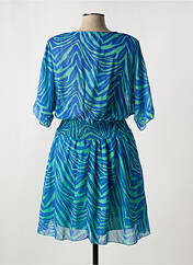 Robe mi-longue bleu LILI SIDONIO pour femme seconde vue