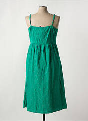 Robe mi-longue vert PIECES pour femme seconde vue