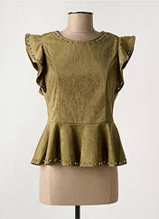 Top vert DROLE DE COPINE pour femme seconde vue