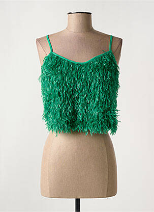 Top vert VILA pour femme