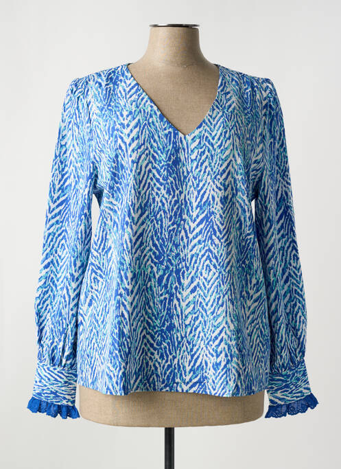 Blouse bleu CERISE BLUE pour femme