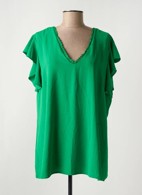 Blouse vert NOUGAT pour femme