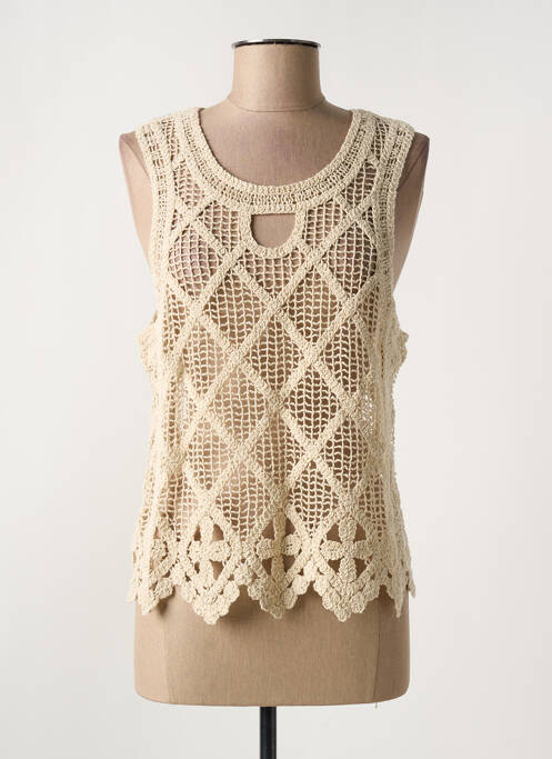Top beige MOLLY BRACKEN pour femme