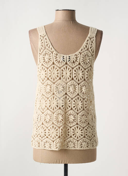 Top beige VILA pour femme