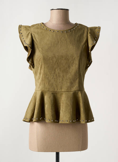 Top vert DROLE DE COPINE pour femme